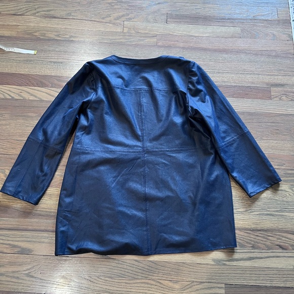 Chico’s Open Front Jacket Size 3P - Picture 5 of 6